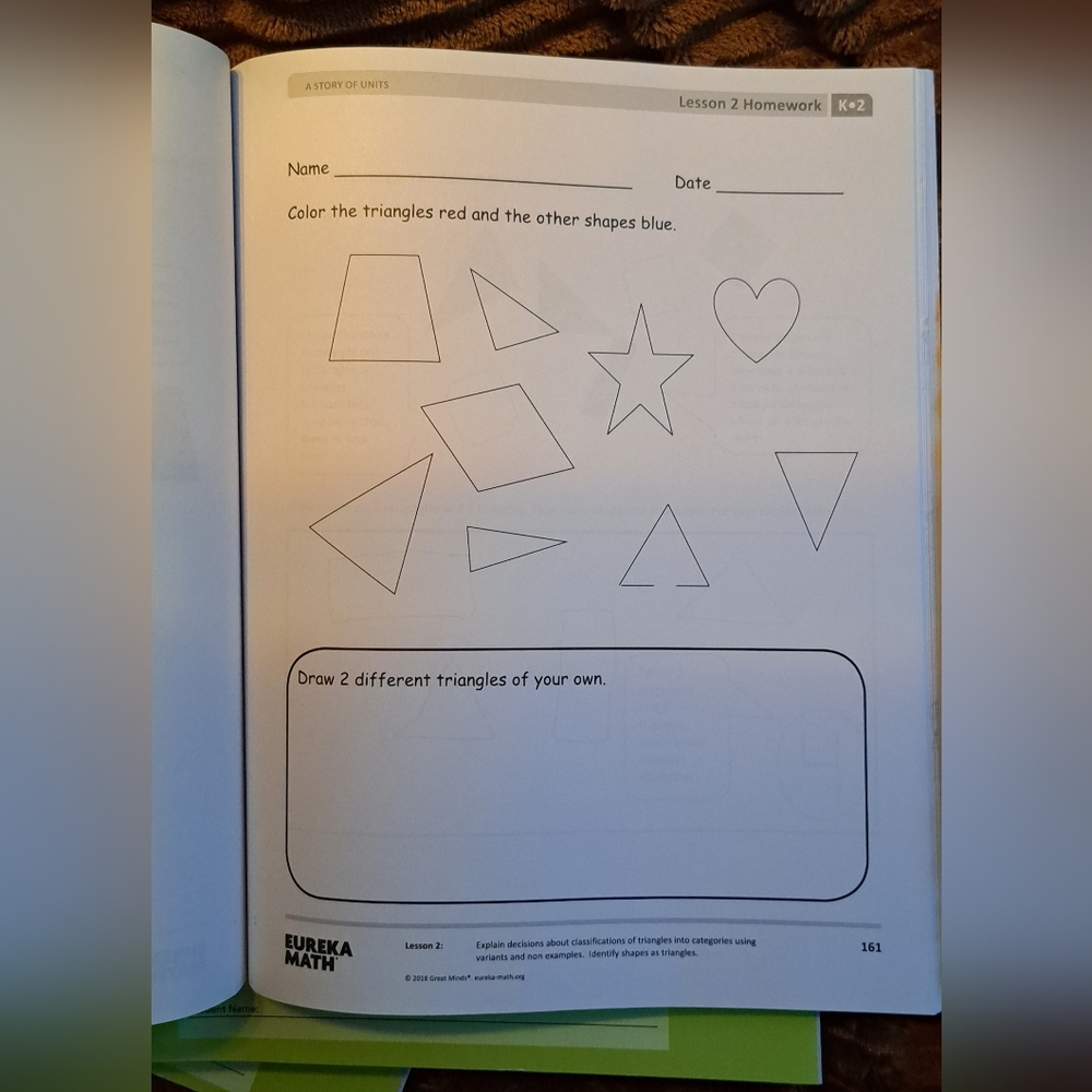Kindergarten Eureka Math Modules 1-6, Learn Module 5-6 Never Used - Picture 6 of 10